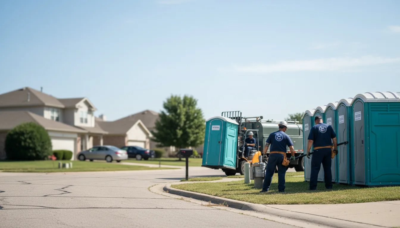 Porta Potty Rental in Junction, TX near me
